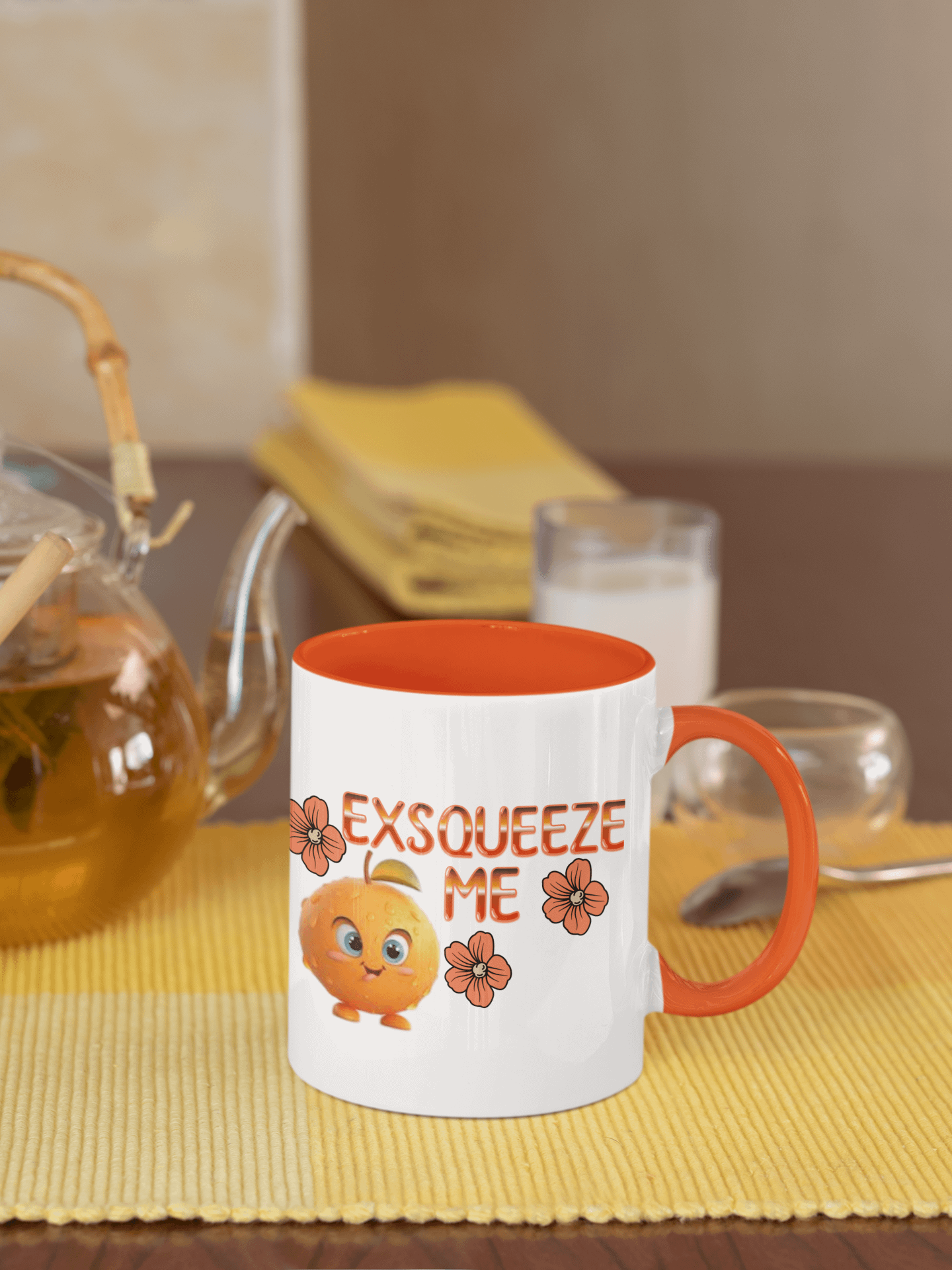 Exsqueeze Me 11oz mug (orange) product image (1)