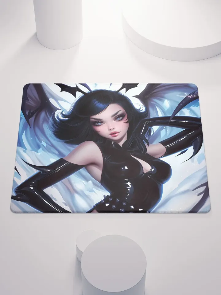 Demon Girl in Pin-up style, digital art, fantasy art product image (1)