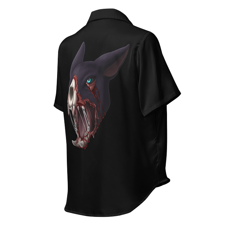 Creepy Kitty Short Sleeve Night Shirt product image (2)