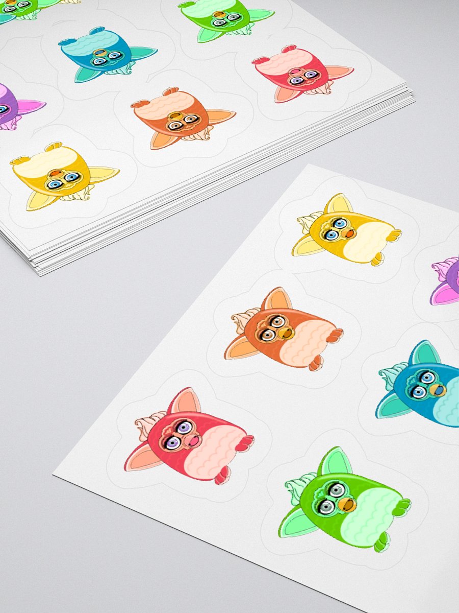 Furbish PRIDE 2025 - Furbish Love is Love Sticker Sheet product image (10)