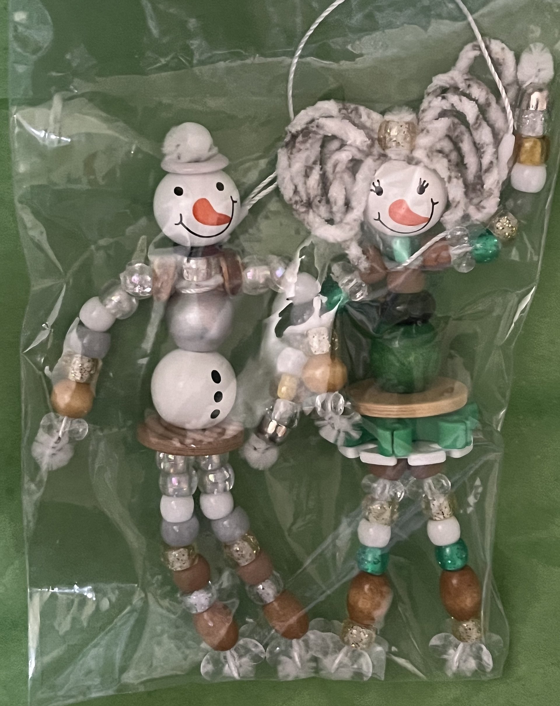Green n Light Brown SnowTopia Couple product image (1)