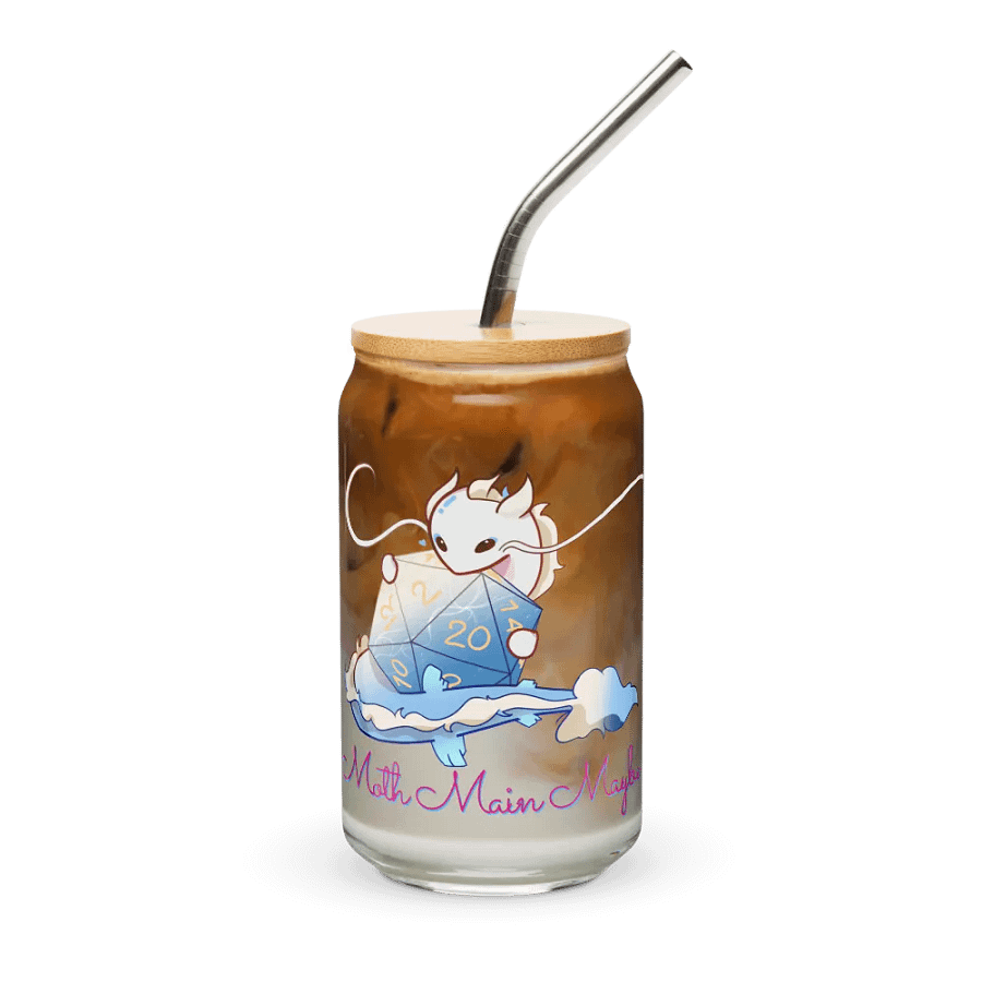 Moth Glass with Dice Logo product image (3)