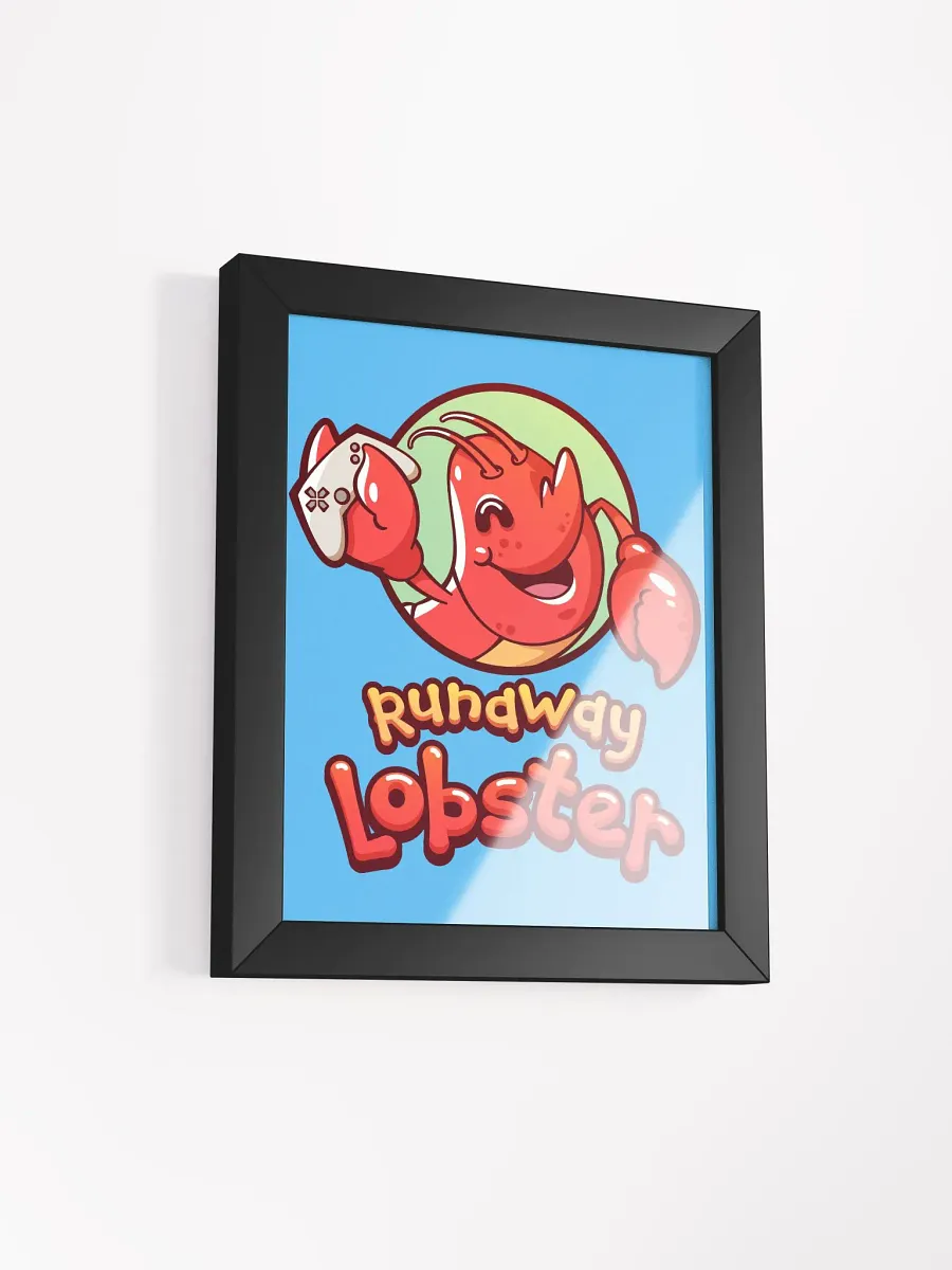 RunawayLobster Framed Poster product image (5)