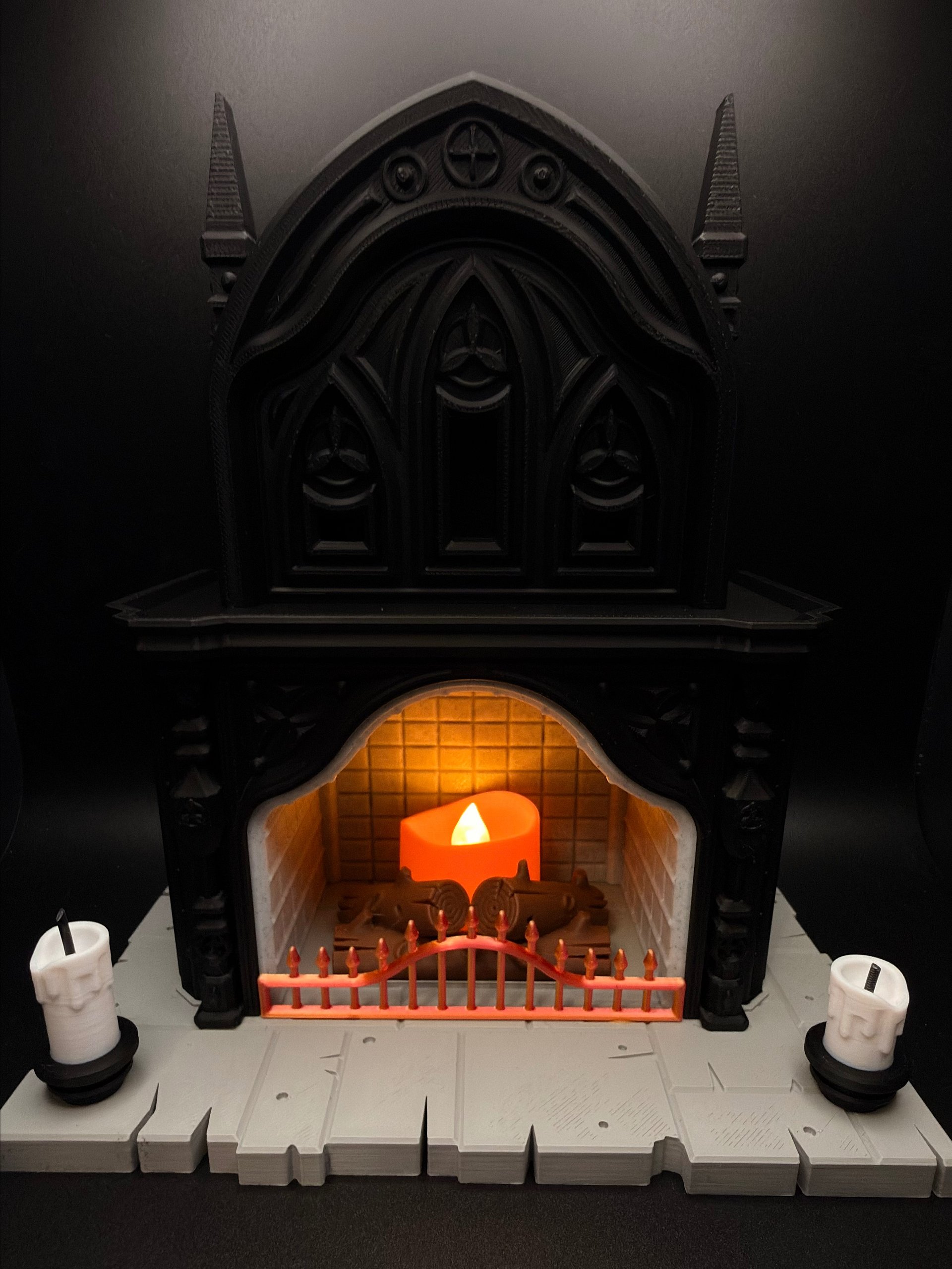 New Halloween Gothic Fireplace product image (3)
