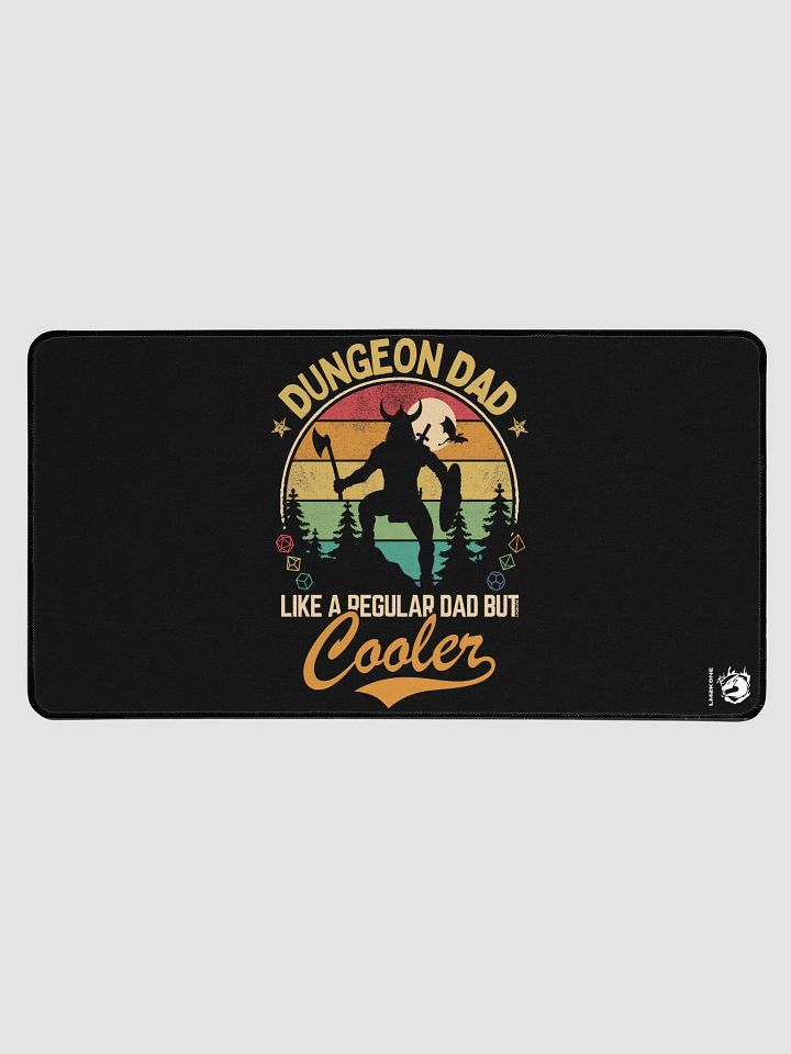 Dungeon Dad Neoprene Desk Mat product image (1)