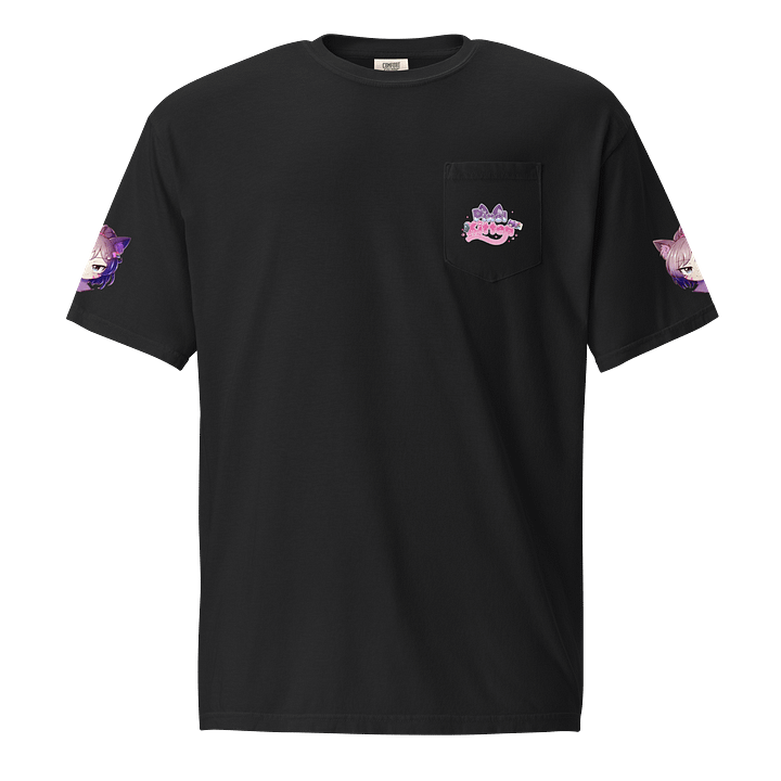 Pixel Kitten Vibes Pocket Tee product image (2)