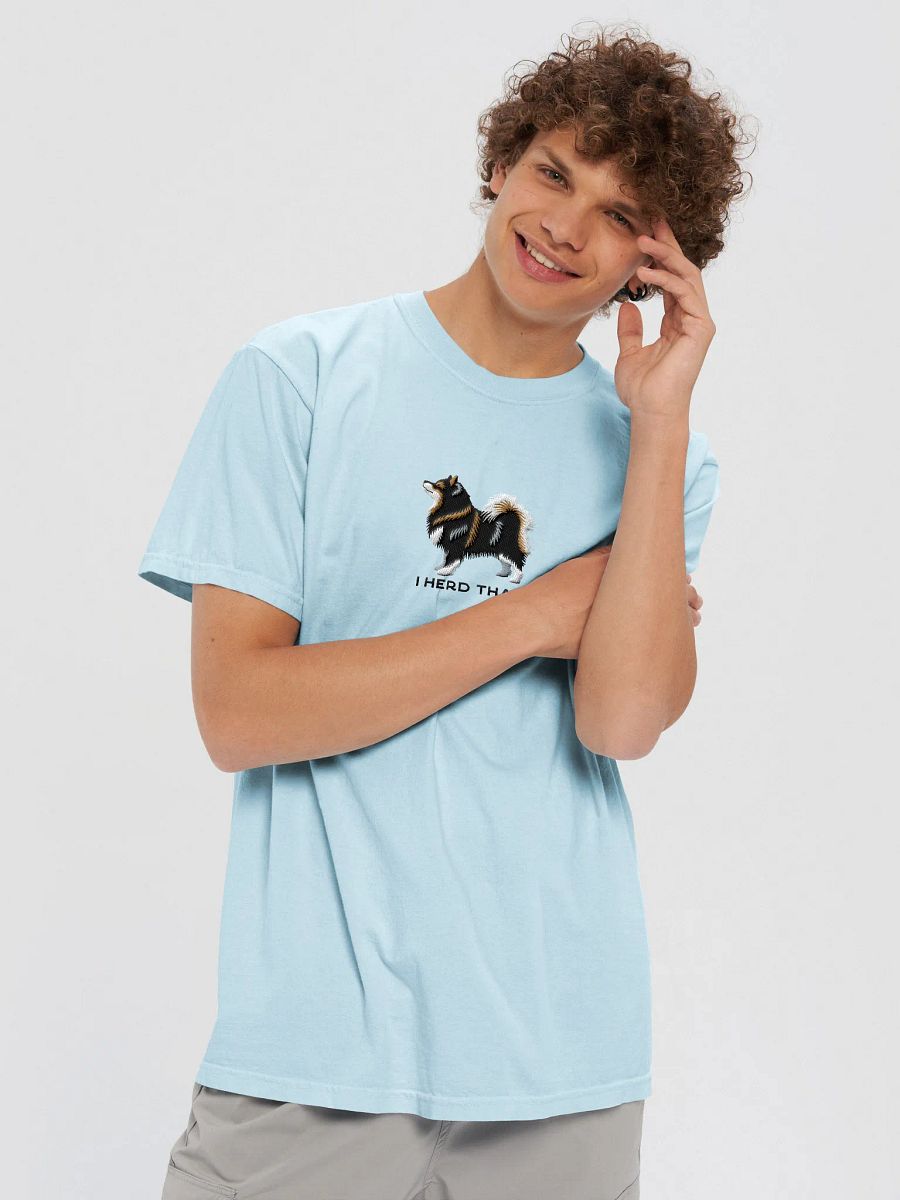 I Herd That T-Shirt(Embroidered) of a Finnish Lapphund product image (45)