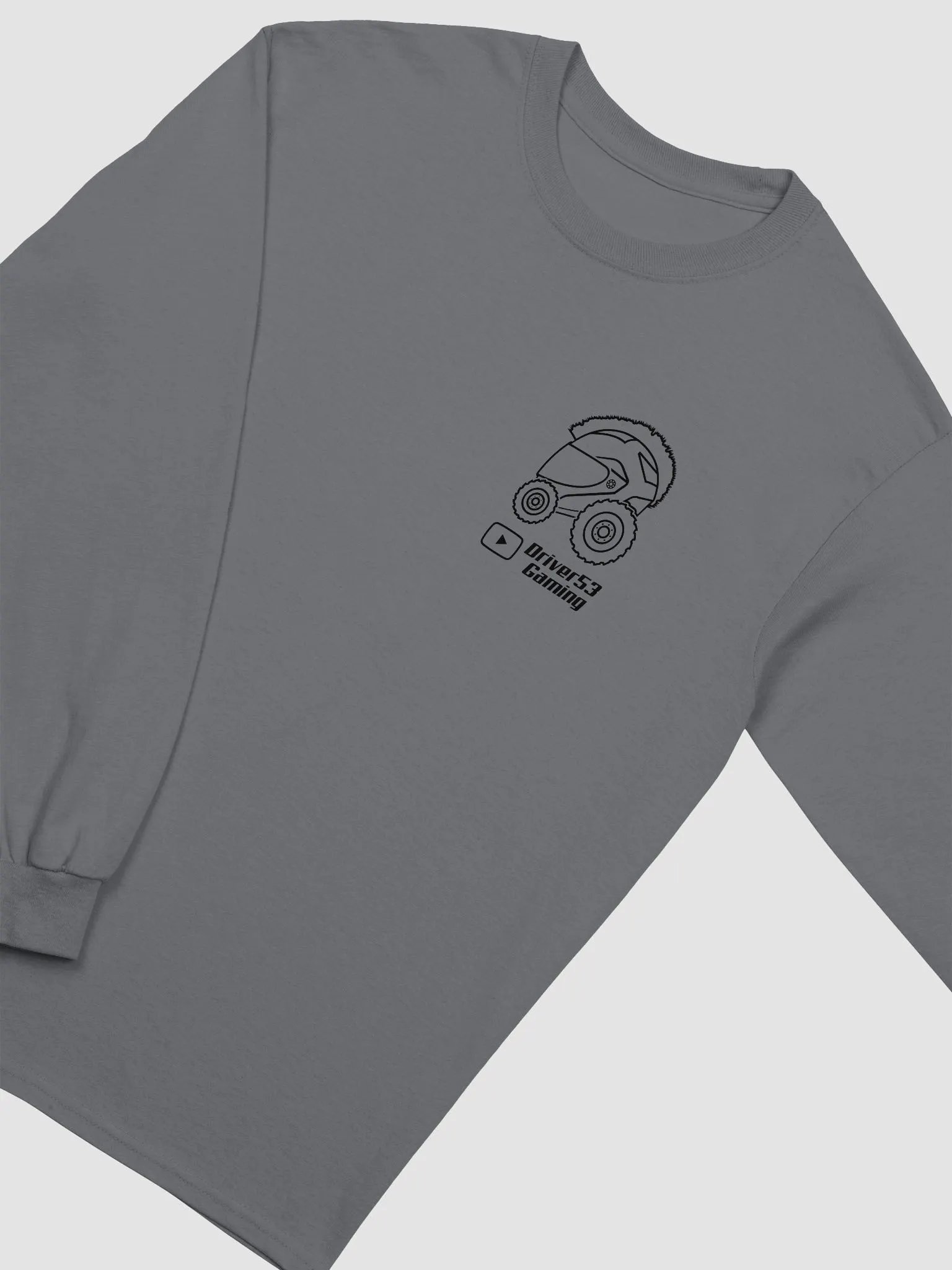 Driver53 Gaming Simplified Long Sleeve Tee w/ Black product image (2)