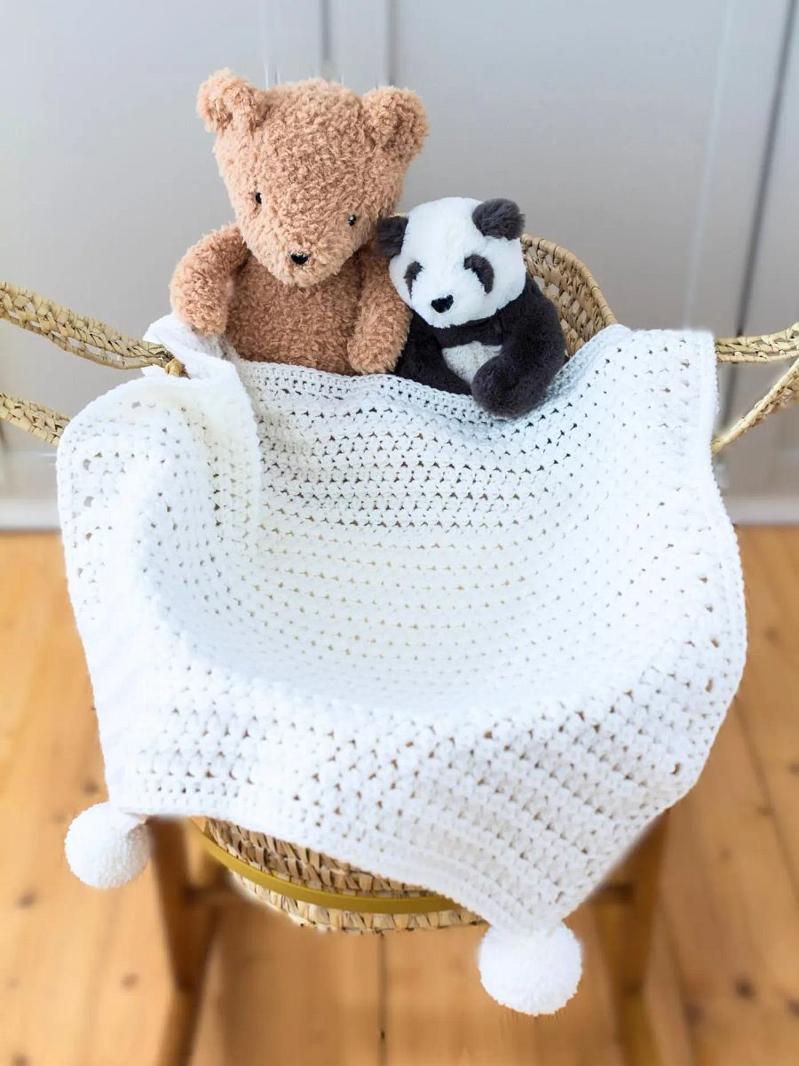 Crochet Pattern: Easy Baby Blanket product image (3)