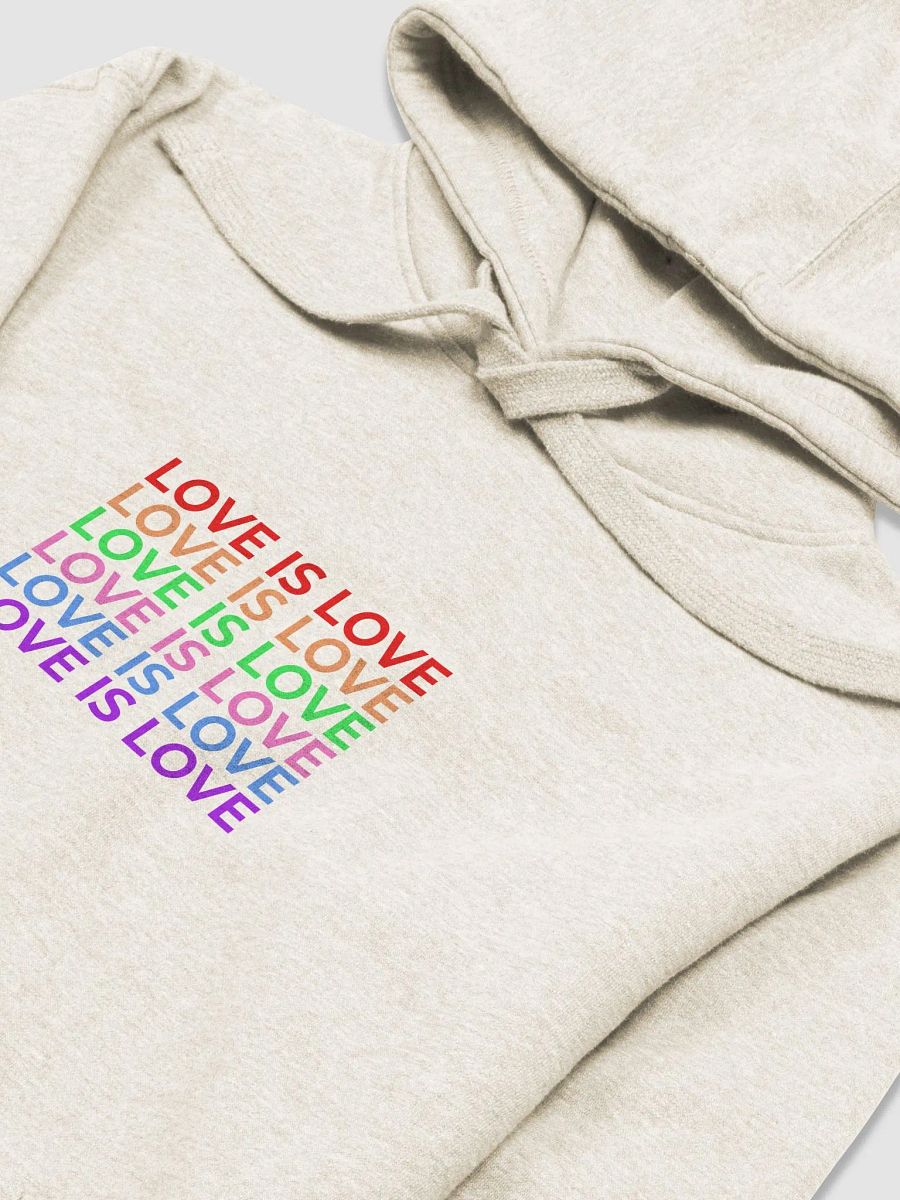 Rainbow Love is Love Unisex Hoodie product image (4)