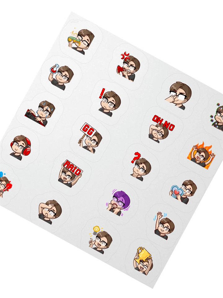 CrimsonStrife "EmotiStickers" Collection: Wave 1 product image (4)