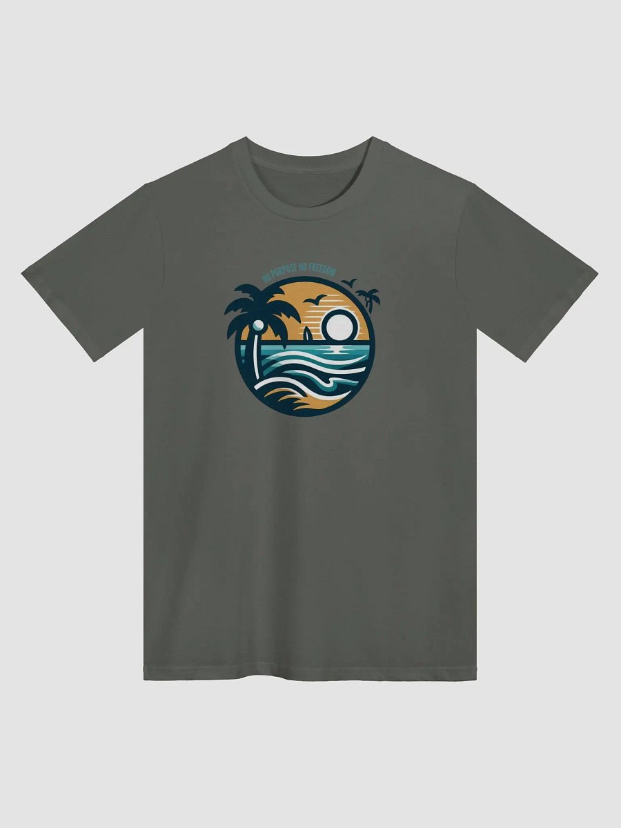 Tropical Sunset Paradise T-Shirt | no purpose no freedom product image (2)