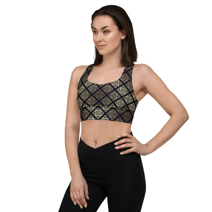 Geometric Sports Bra product image (1)