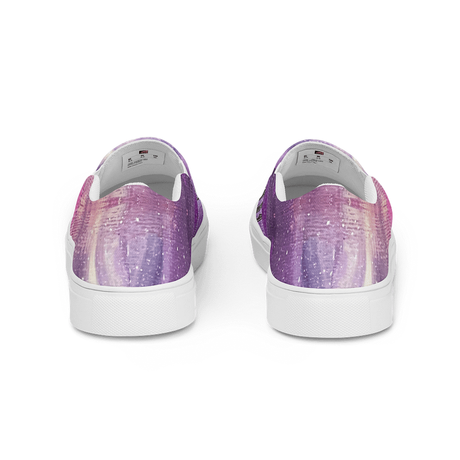 "Forget-Me-Nots" Canvas Slip On Shoes (Men's) product image (4)