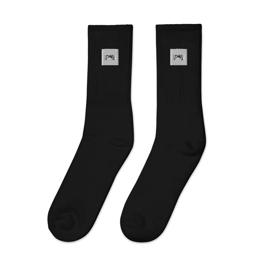 Game Time Embroidered Crew Socks product image (4)