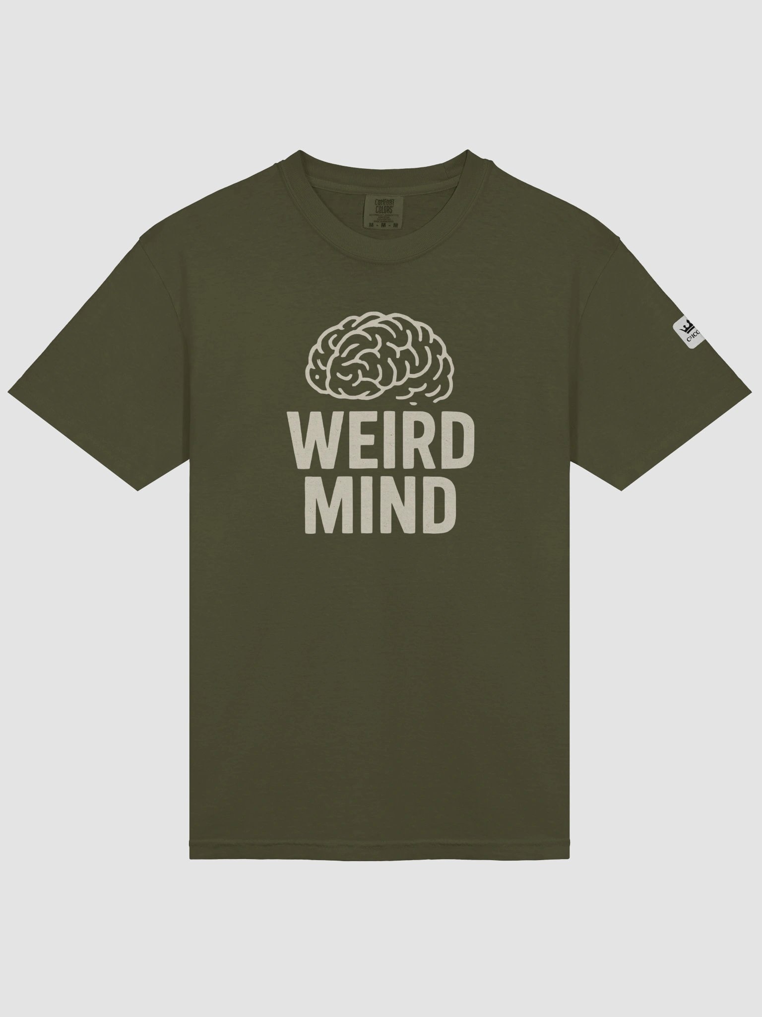 Weird Mind Graphic T-Shirt product image (3)