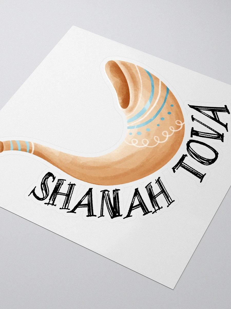 Shanah Tova Sticker (Shofar ) product image (3)