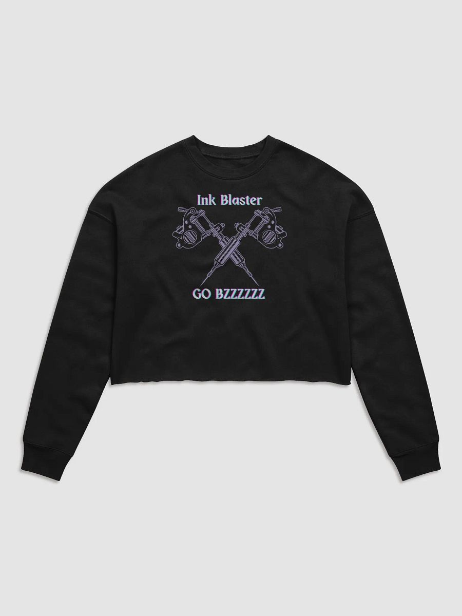 "Ink Blaster Go Bzzzz" Cropped Sweater product image (1)