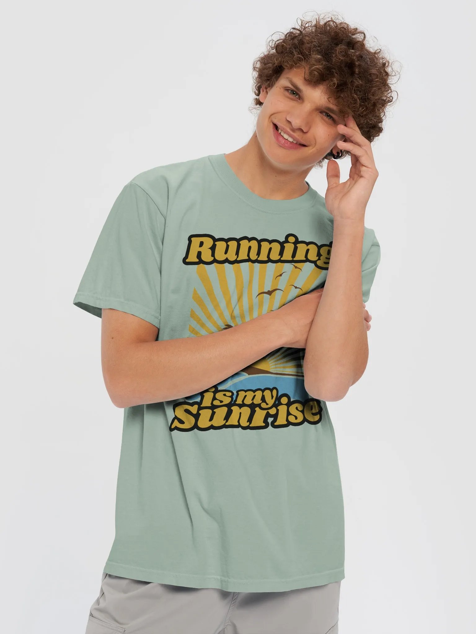 Sunrise Runner Cotton Tee product image (34)