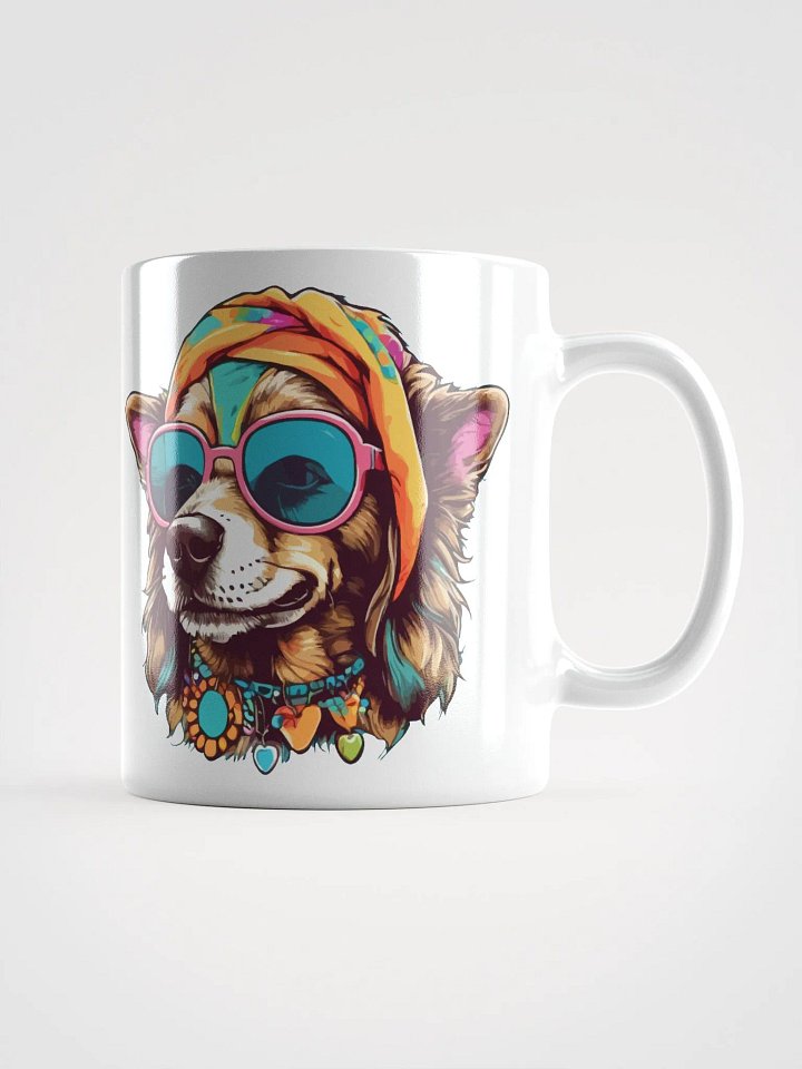 Hippie Dog 10 , Mug product image (1)