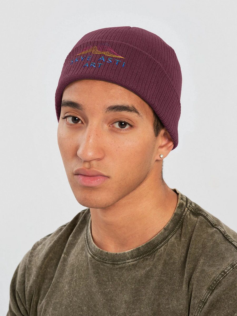 Skye Asti Art Collection Organic Ribbed Beanie product image (3)