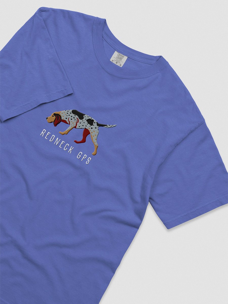 Redneck GPS T-Shirt(Embroidered) of an American English Coonhound product image (35)