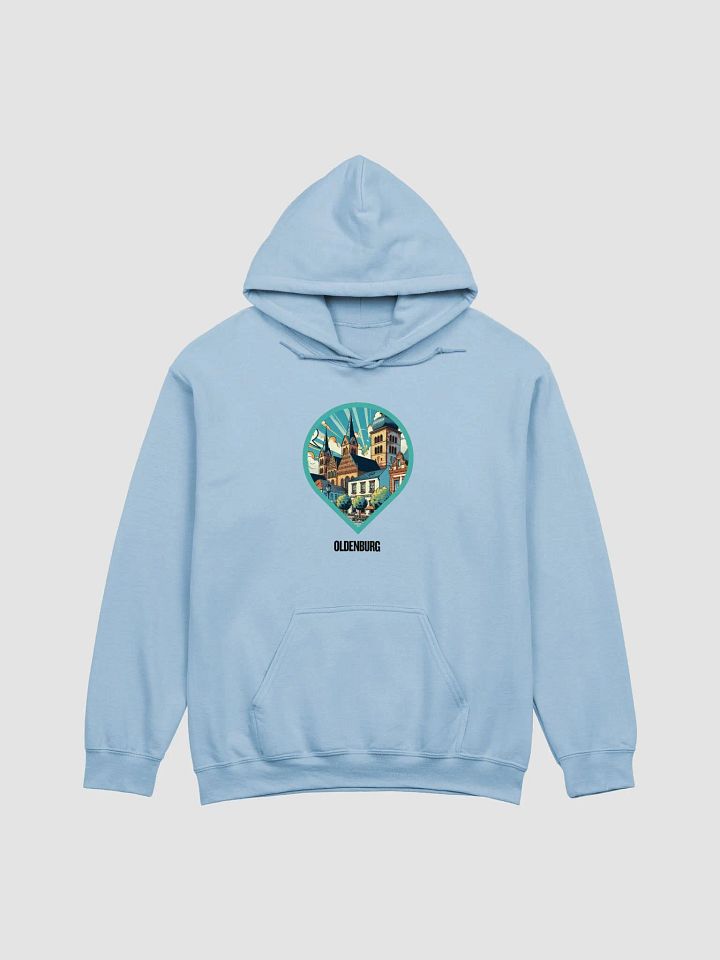 Gildan Classic Hoodie | AI Design Oldenburg city product image (2)