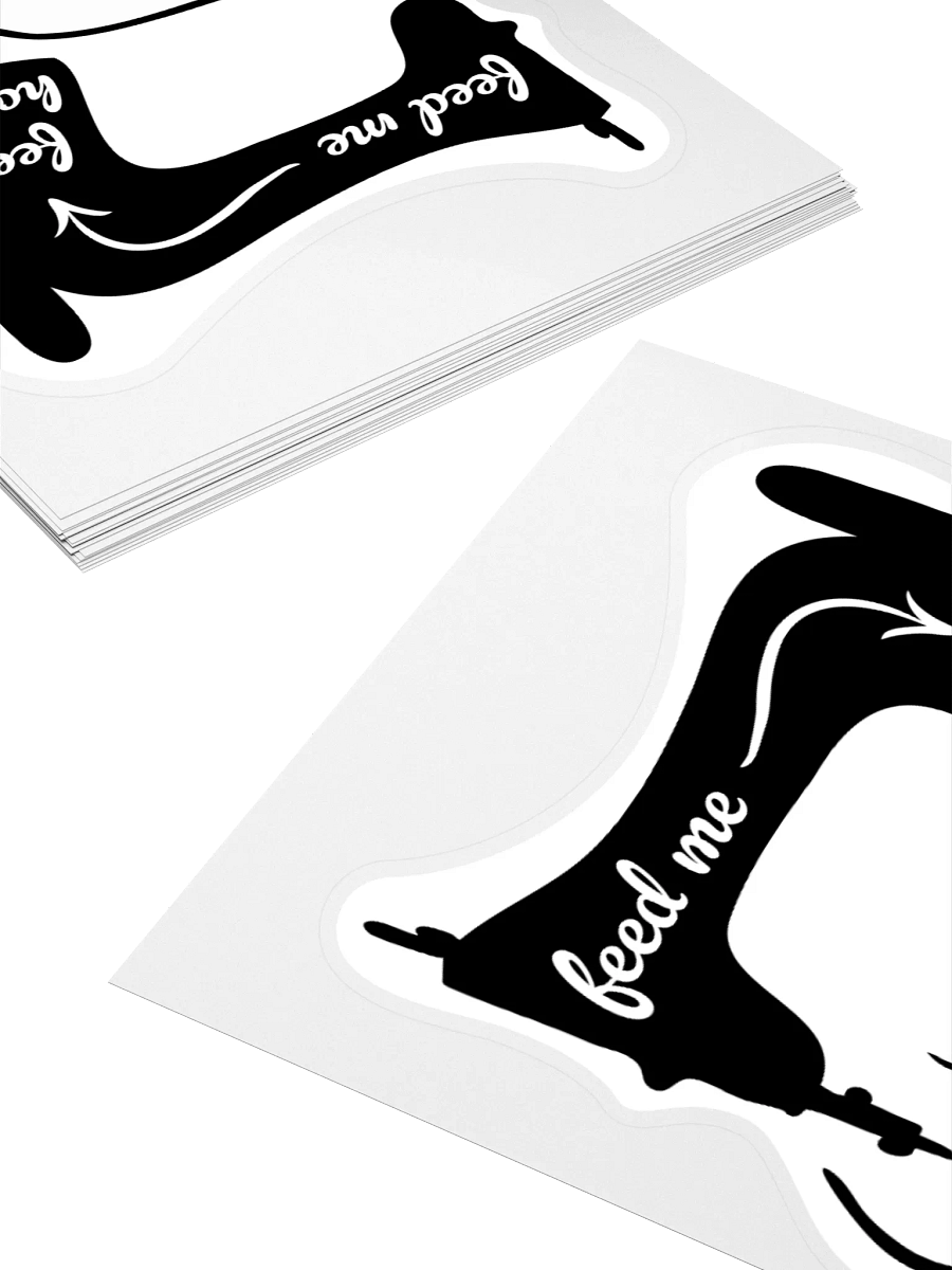 Feed me Feel happy Sticker product image (4)