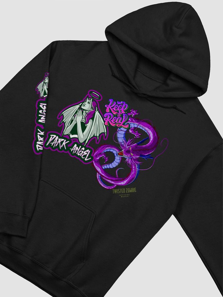 Dark Angel: KEEP IT REAL Dragon Hoodie. product image (1)