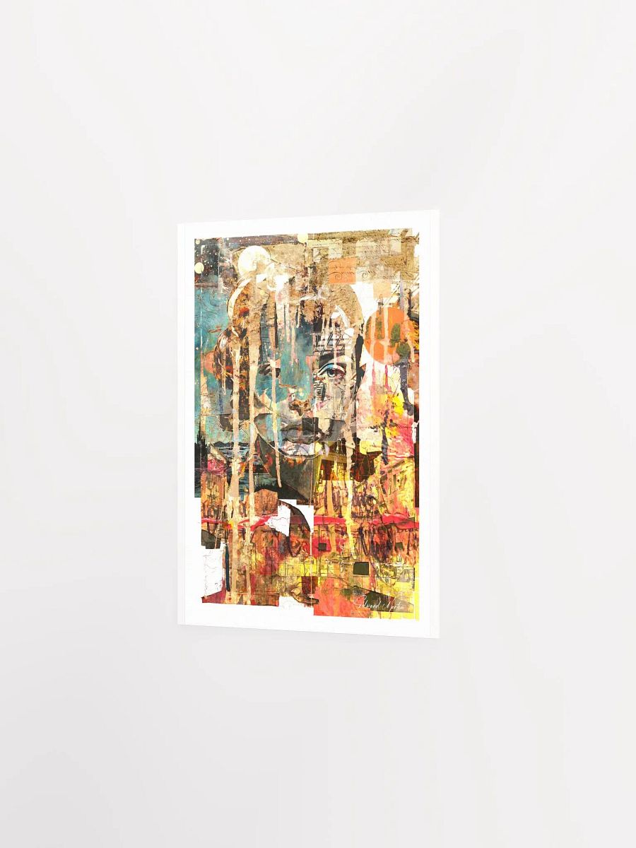 'Looking Out' by Edward Martin- Mixed Media Collage Print product image (3)