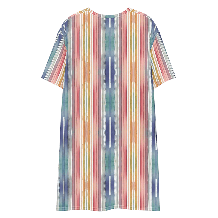 Rainbow Love T-Shirt Dress product image (7)