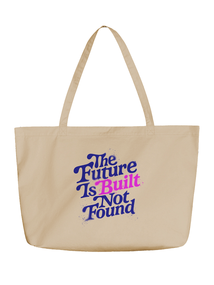 100% Certified Organic Cotton Eco Tote: Light Mode product image (1)