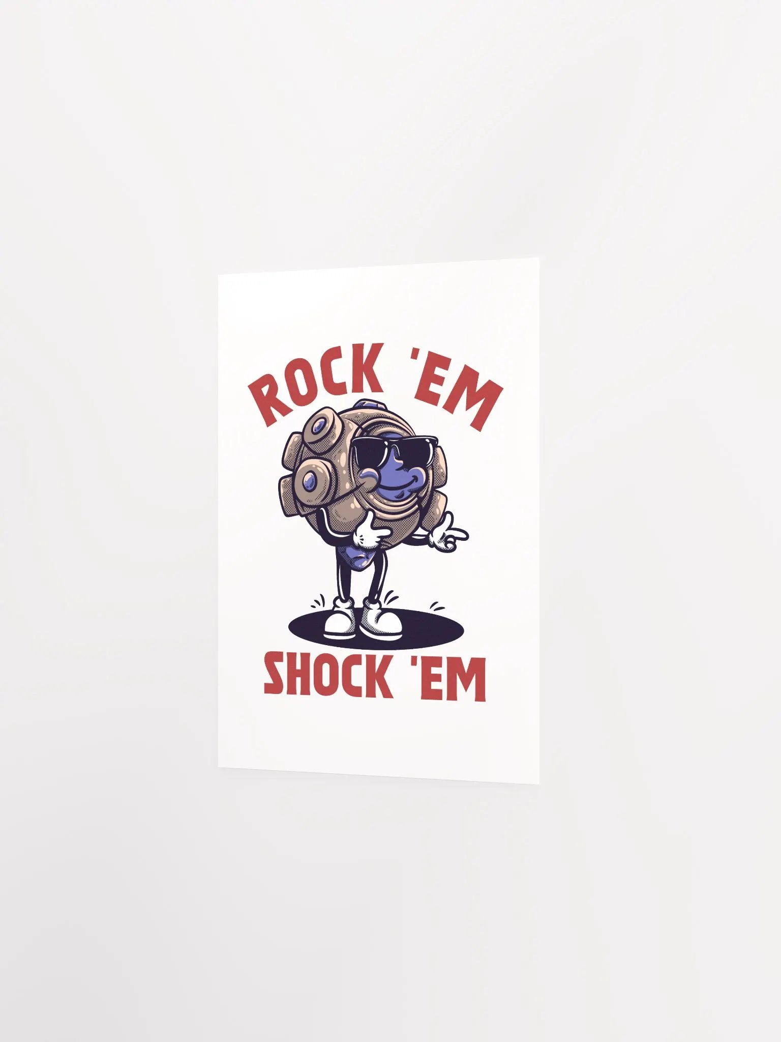 Rock 'Em & Shock 'Em Matte Poster product image (11)