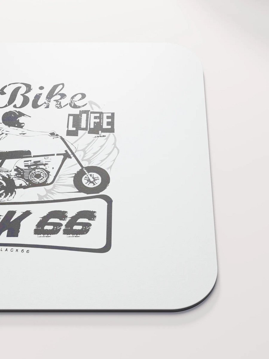 Black66 Mini Bike Life Mouse Pad product image (5)