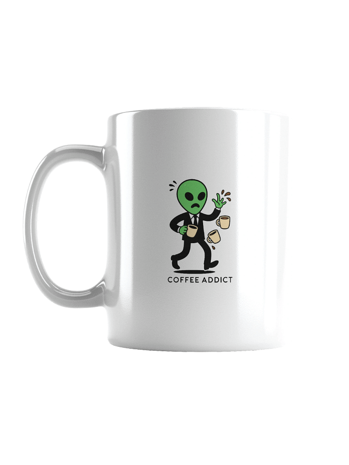 Coffee Addict Roswell Alien Ceramic Mug product image (1)