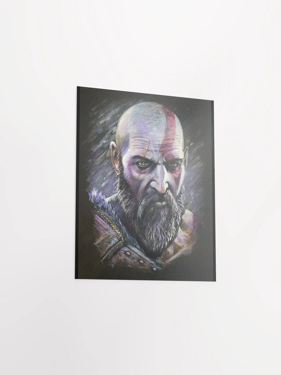 Kratos God of War Ragnarok Matte Print product image (3)