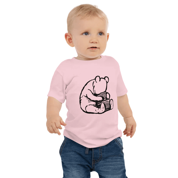 Pooh Bear & Honey Pot Baby Tee product image (2)