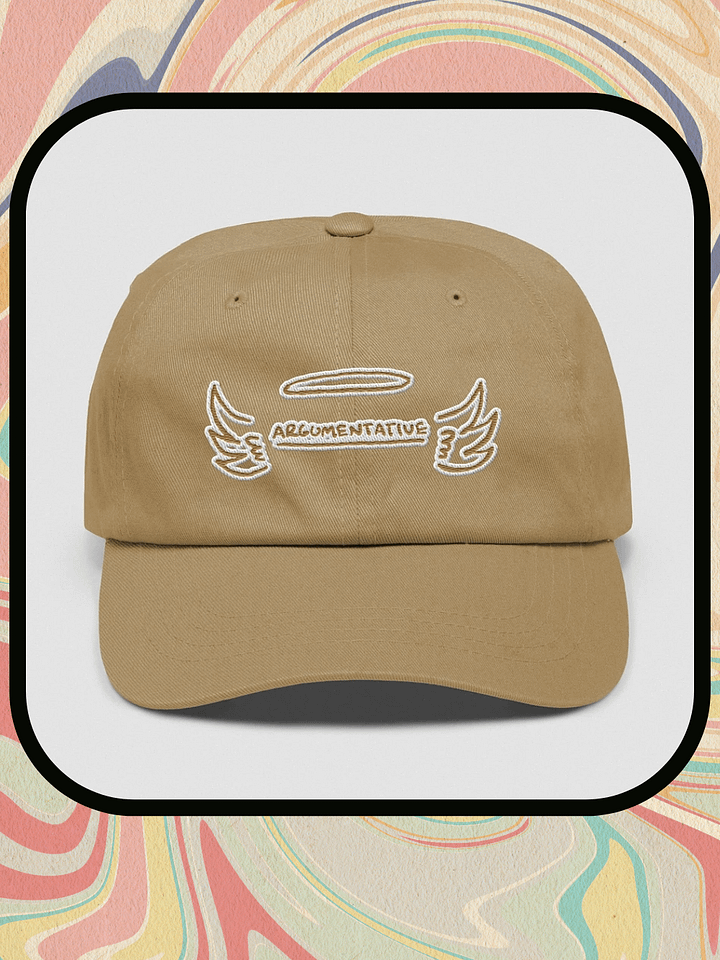 ANGELIC (tan bubble design) classic dad hat product image (1)