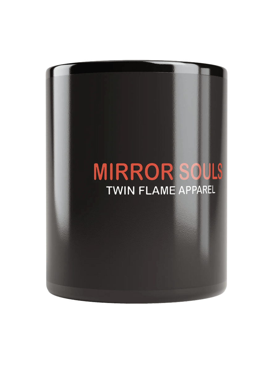 'Mirror Soul' Black Glossy Mug product image (9)