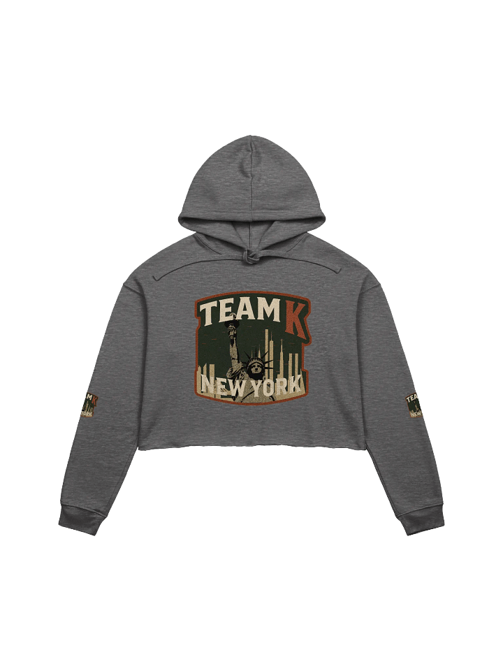 Team K New York Crop Hoodie product image (4)
