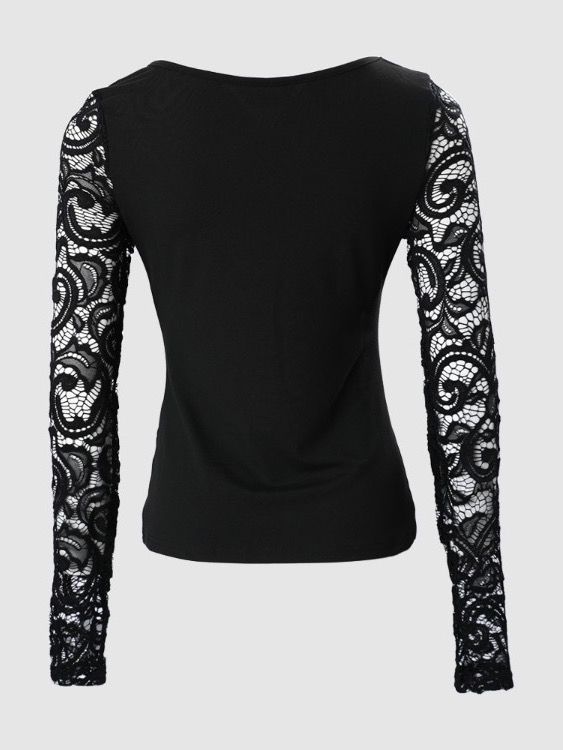 Fitted lace top product image (3)