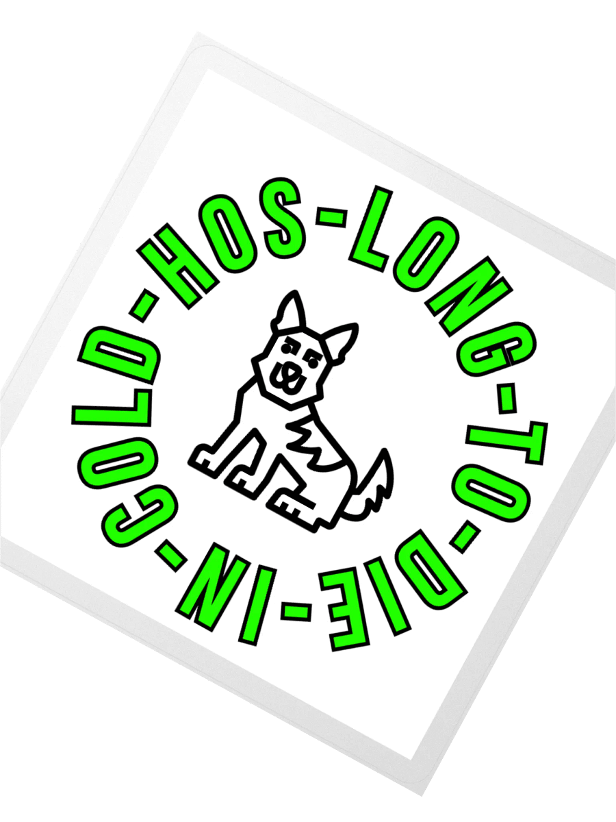 Hos Long Kiss Cut Sticker product image (2)