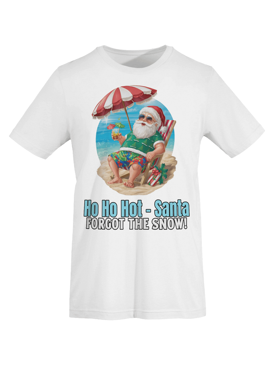 Santa's Beach Escape T-Shirt product image (21)