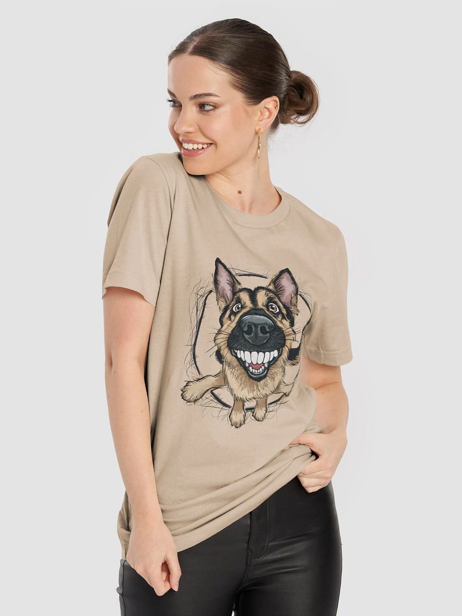 German Shepherd scribble drawing product image (2)