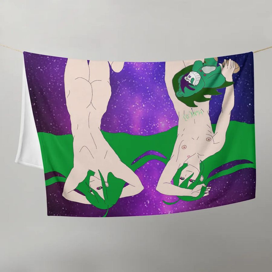 Leafy Van Gogh's Daki Blanket product image (9)