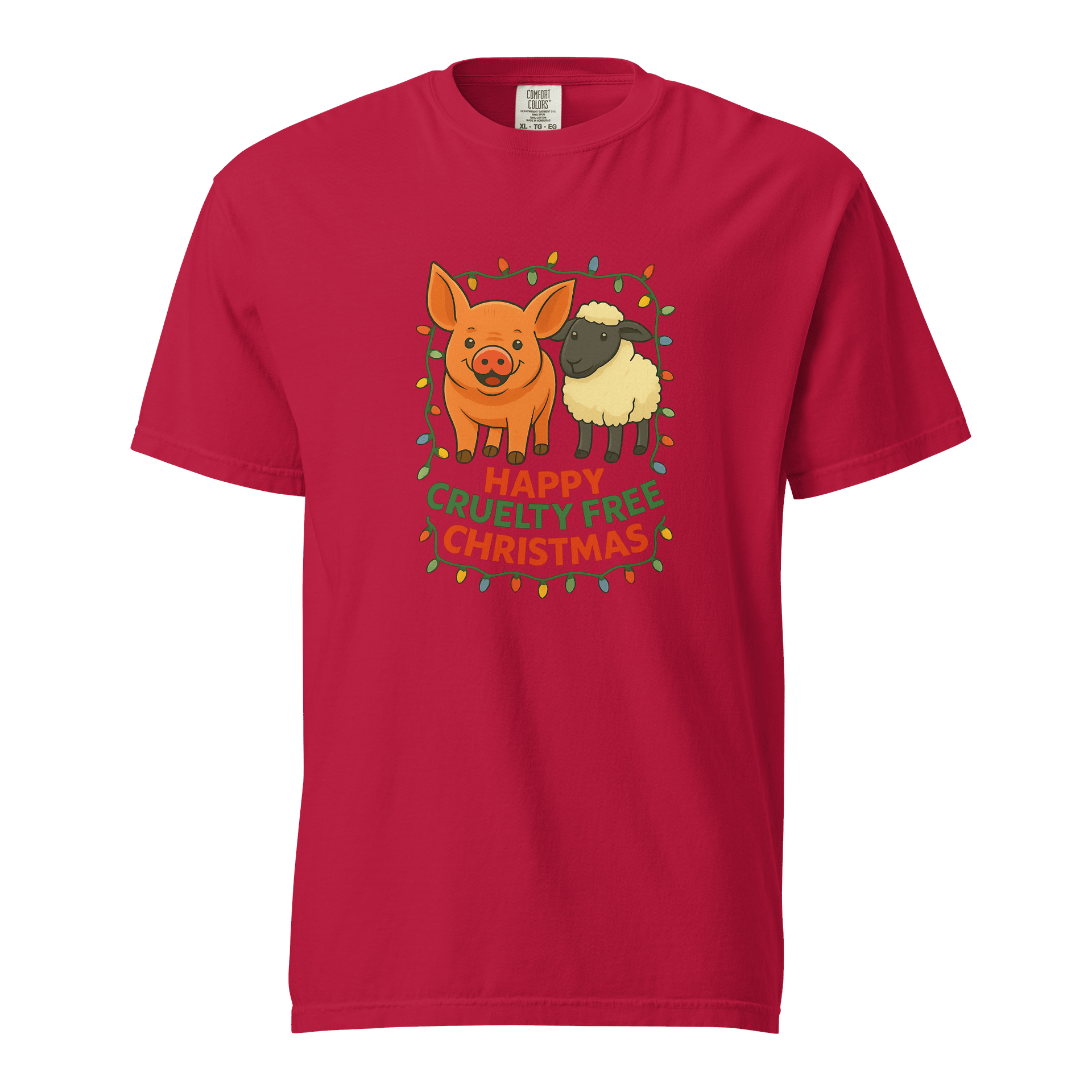 Happy Cruelty Free Christmas T-Shirt product image (1)