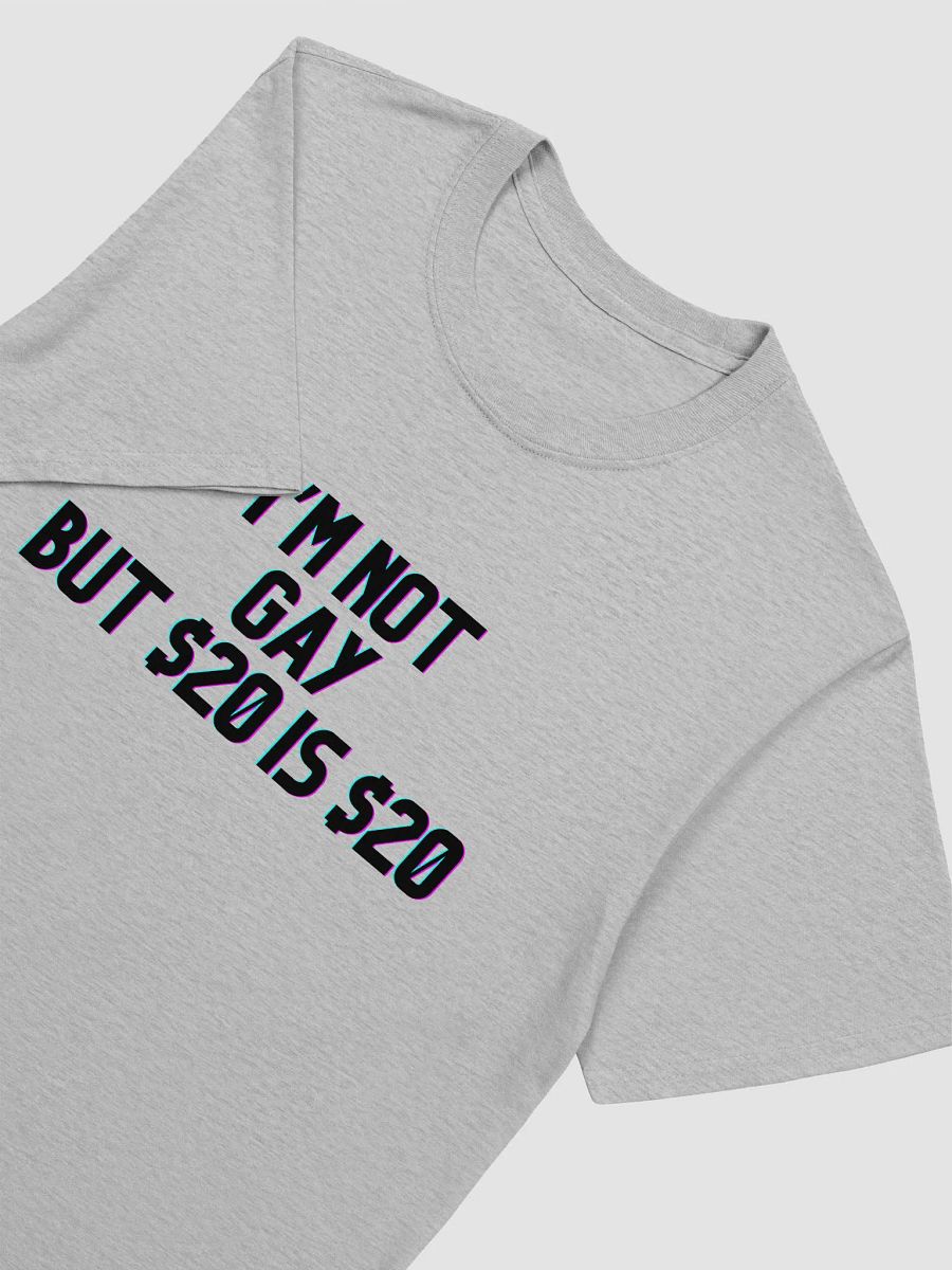 I'm Not Gay But $20 is $20 Unisex T-Shirt V2 product image (2)