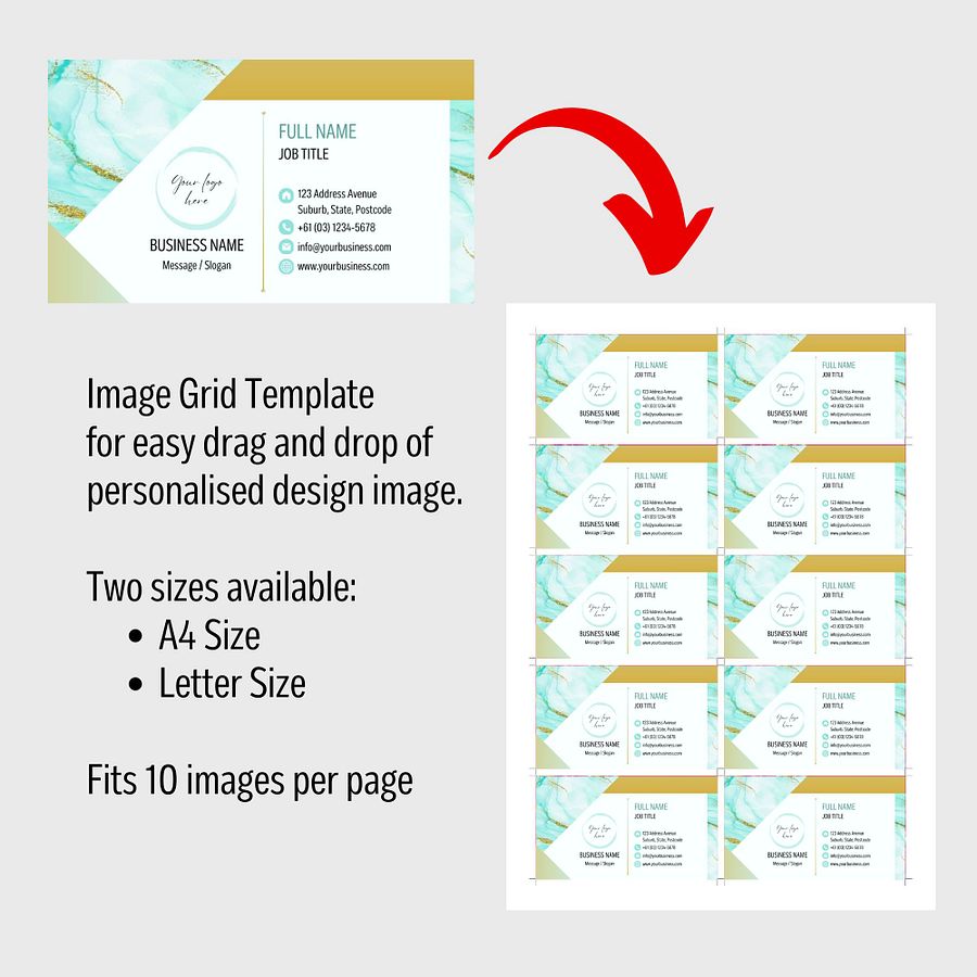 Marina - Business Card Template product image (8)