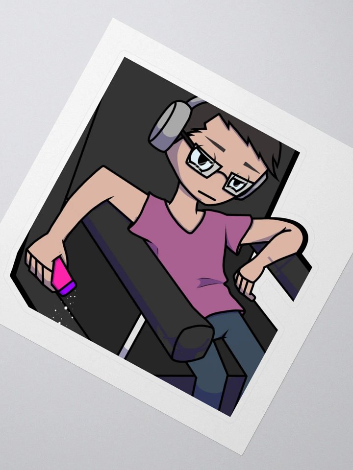 Legit tilted sticker product image (2)