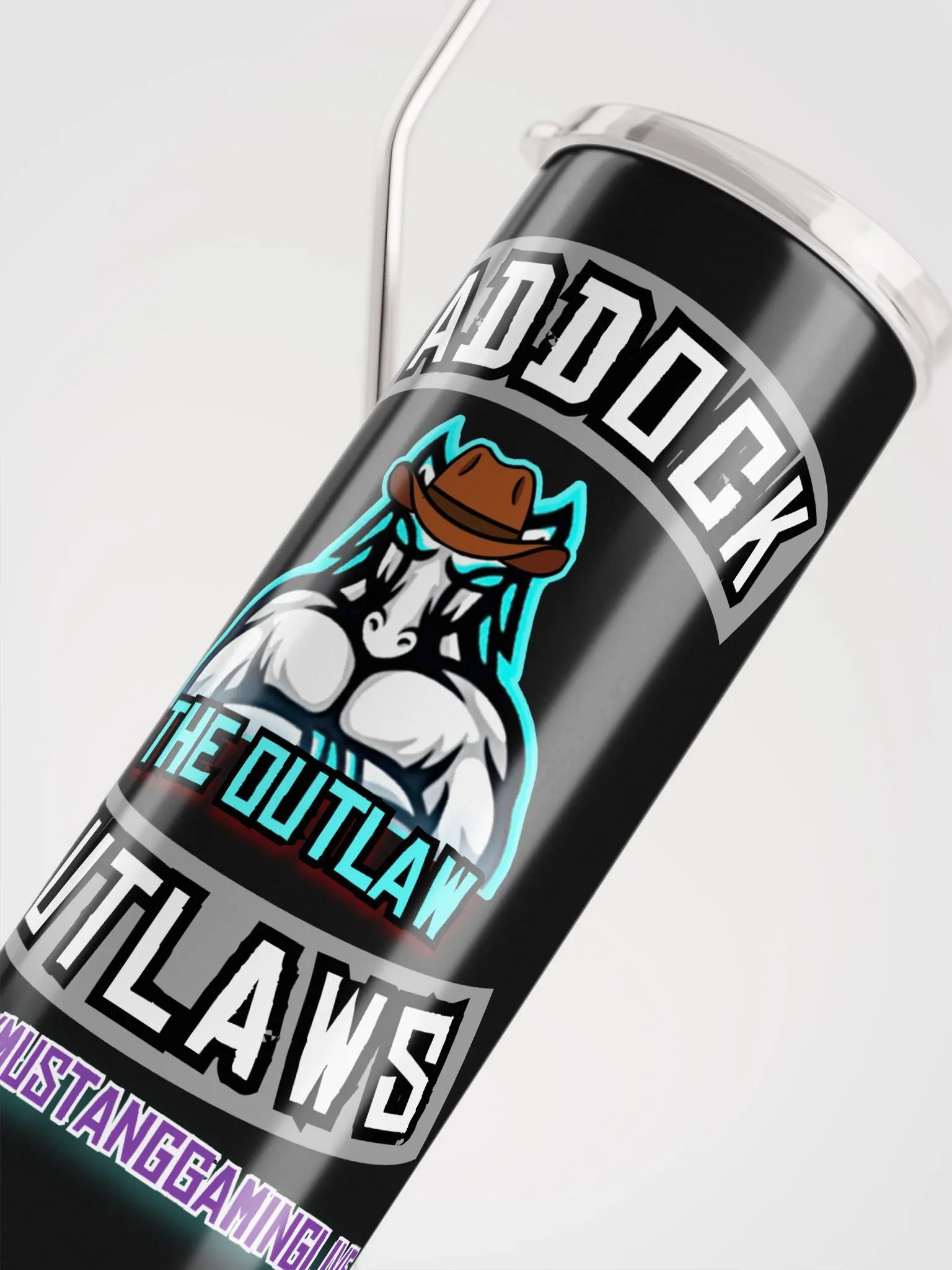 Outlaw Metal Drinks Tumbler & Straw product image (5)